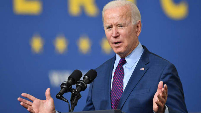 Biden is elected president (present time)