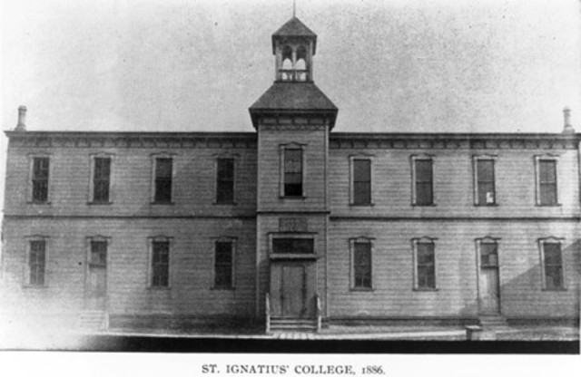 The founding of St. Ignatius High School