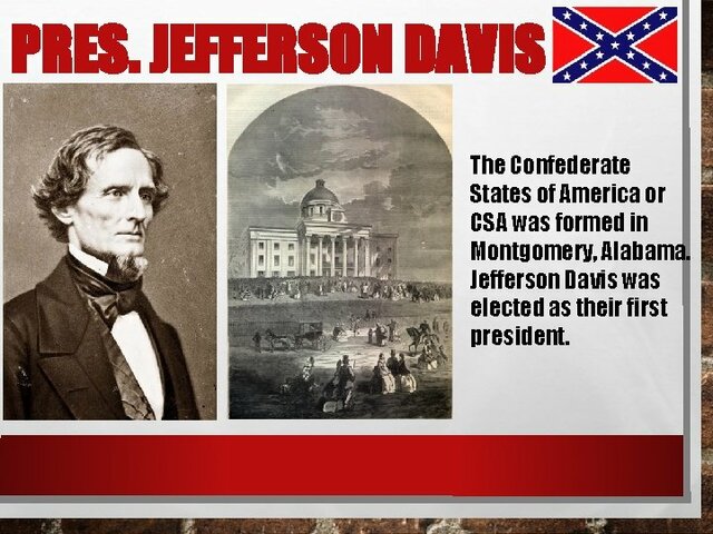 Jefferson Davis Elected