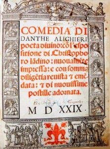 Se escribe la Divina Comedia