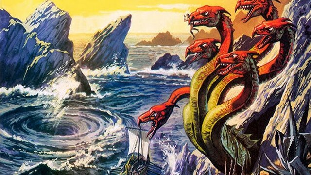 9ος σταθμός - Σκύλλα & Χάρυβδη