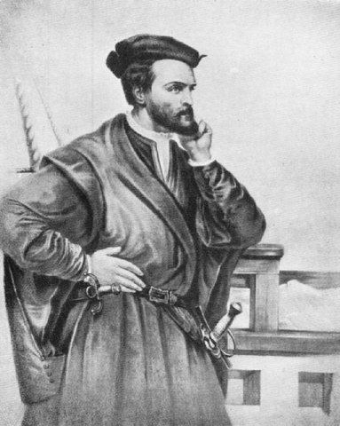 Jacques Cartier's First Voyage to North America (Population)
