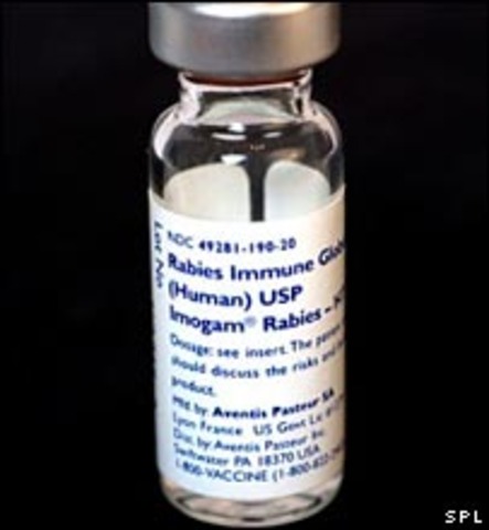 First vaccine for rabies