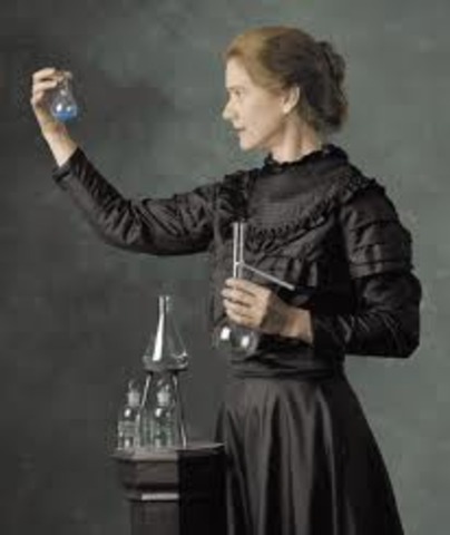 Marie Curie isolated radium