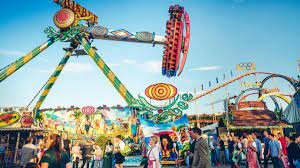 Ma première fois dans un parc d'attractions.