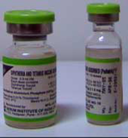 First vaccine for diptheria