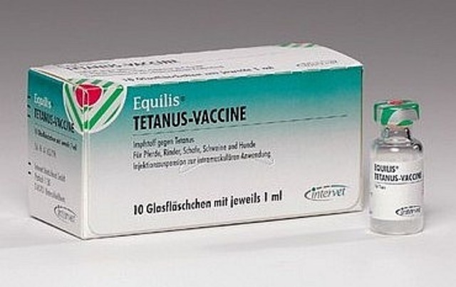 First vaccine for tetanus