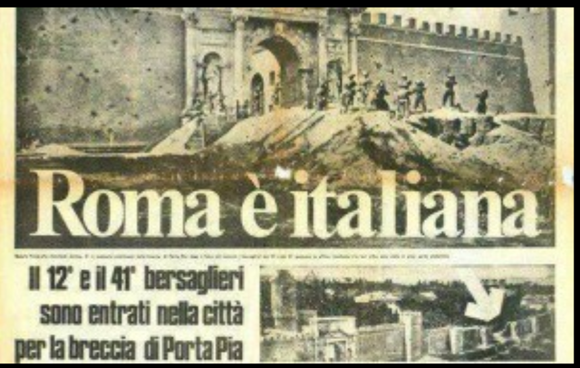 Roma capitale d'Italia