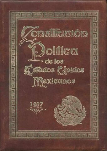 Constitución federal de los estados unidos Mexicanos.