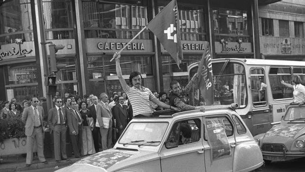 5.Los partidos políticos que protagonizaron la transición.