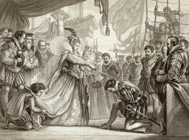 1585 Queen Elizabeth