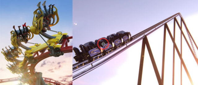 The Falcon's flight and the AXIS