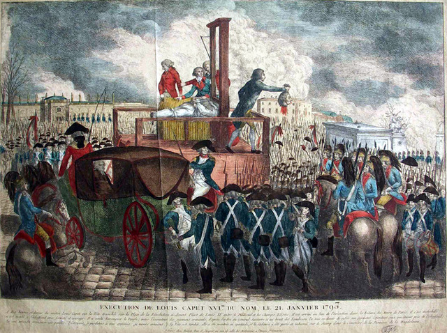 execution of king louis XVI