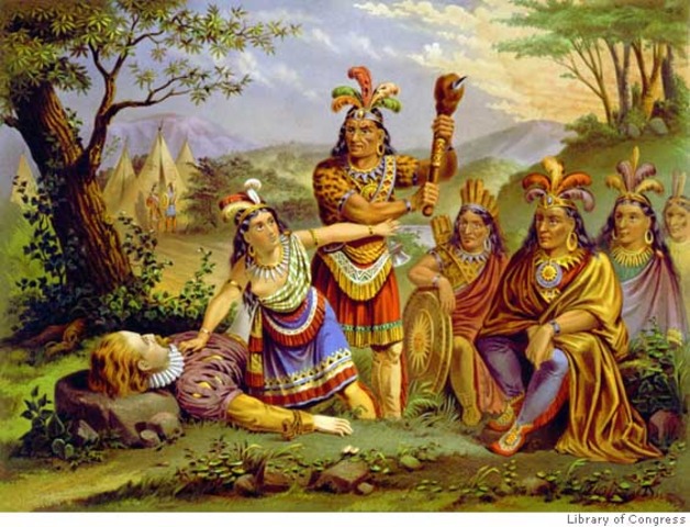 Conflicts with the Powhatan