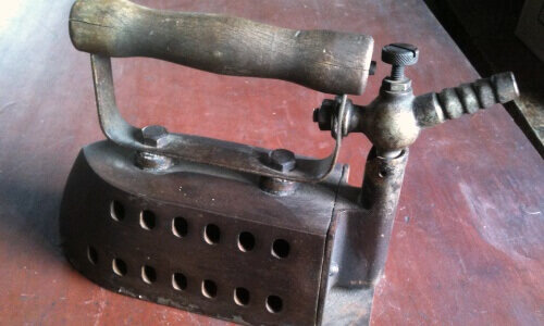 Plancha de gas en el siglo XIX