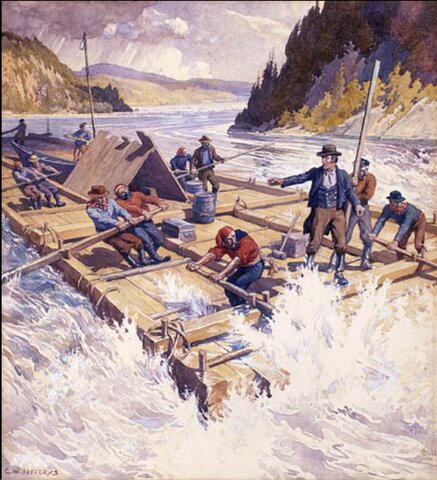 La richesse des uns #1: Le dévelopment du commerce du bois