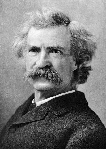 Muere Mark Twain