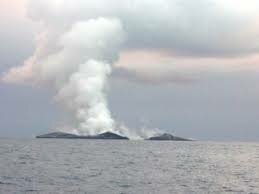 Aparición primeras islas volcanicas