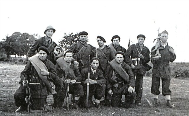 La resistencia de los maquis.