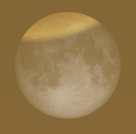 elisse parziale di Lunac