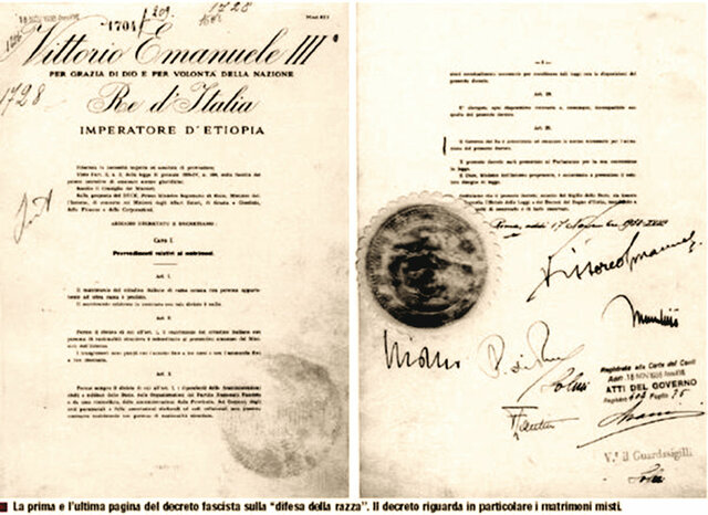 Leggi razziali in Italia