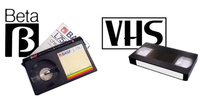 Betamax y VHS
