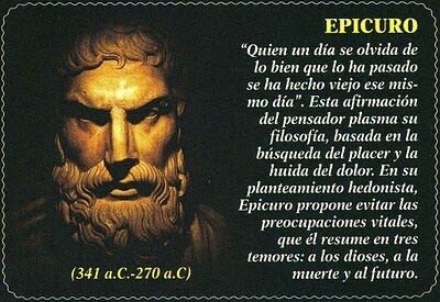 Epicuro (341 a.C. – 270 a.C.)
