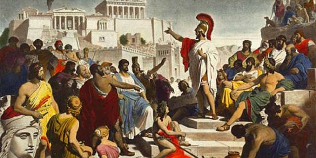 Atenas se rinde. Fin de la Guerra del Peloponeso.