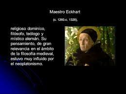 Maestro Eckhart (1260-1328)