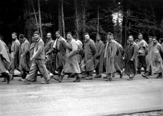 daniel his father and many more jews are forced to march to a new place because of the allies