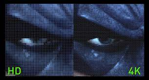 Pantallas full HD y 4K.