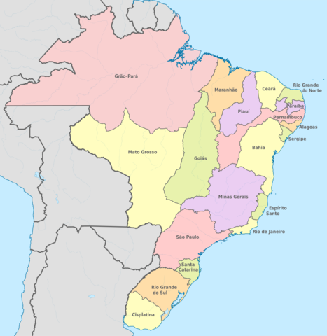 Dissolution of the kingdom of brazil and consolidation as a state