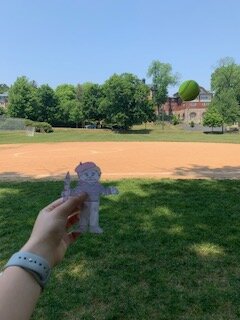 La parc avec Pierre et Jax