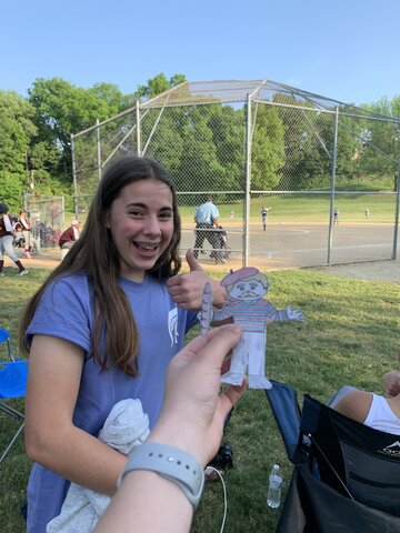Le match du softball