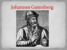 La invención de la imprenta de Gutenberg