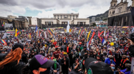 Timeline: LAS MANIFESTACIONES EN COLOMBIA
