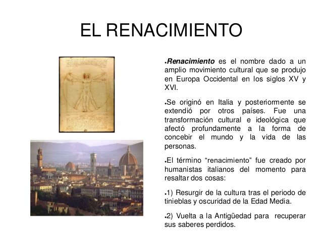 Edad moderna - renacimiento y reforma.