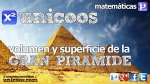 Fórmula concreta para calcular el volumen de una pirámide