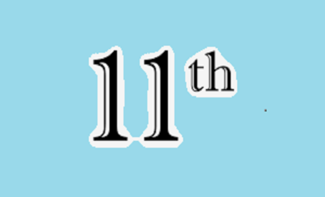 Junior Year or My 11th grade year