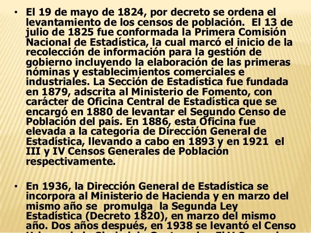 Promulgación del decreto 1820, ley nacional de la estadística.