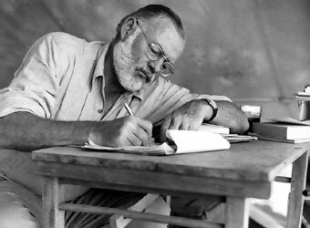 Ernest Hemingway.