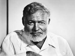 "ERNEST HEMINGWAY".