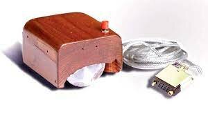 The first computer mouse - Douglas Engelbart