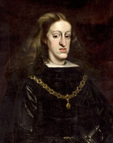 Carlos II hereda el trono