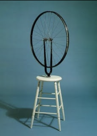 Ready-made : Rueda de bicicleta, Duchamp