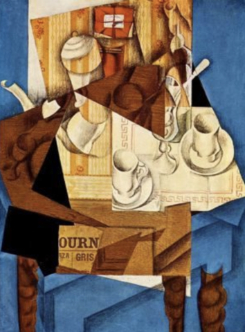 El desayuno, Juan Gris