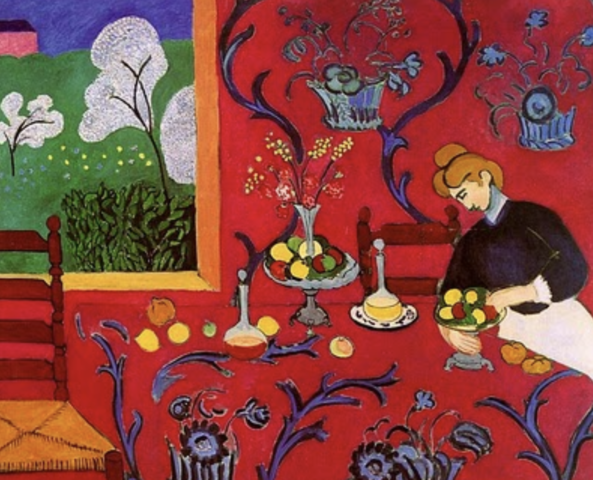 Armonía en rojo. Henry Matisse