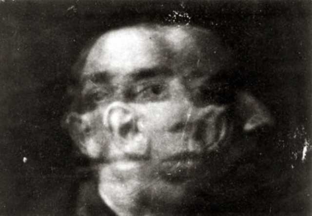 Poly-physiognomic portrait of U. Boccioni  Arturo Bragaglia