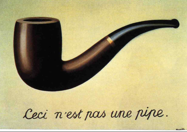 Esto no es una pipa. Magritte