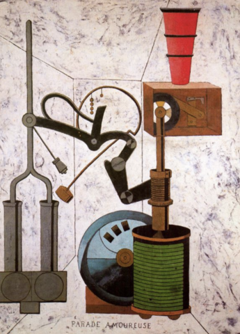 Parada amorosa. Picabia